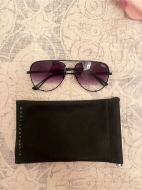 Quay Australia Aviator Sunglasses